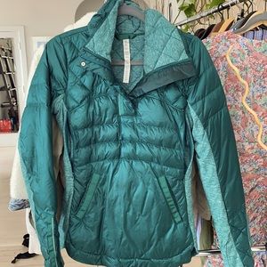 Lululemon quilted puffer jacket running puff coat
